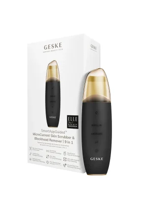 Geske MicroCurrent Skin Scrubber Blackhead Remover 9 in 1